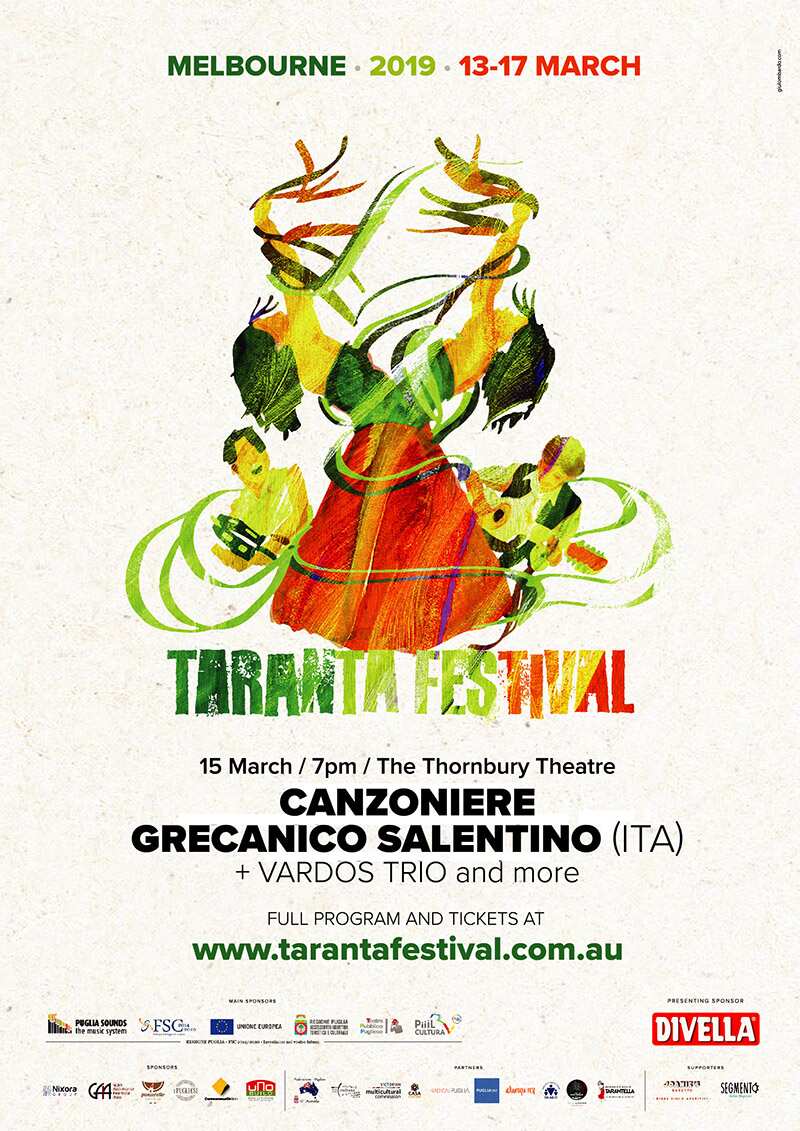 Taranta Festival, the poster of the event
