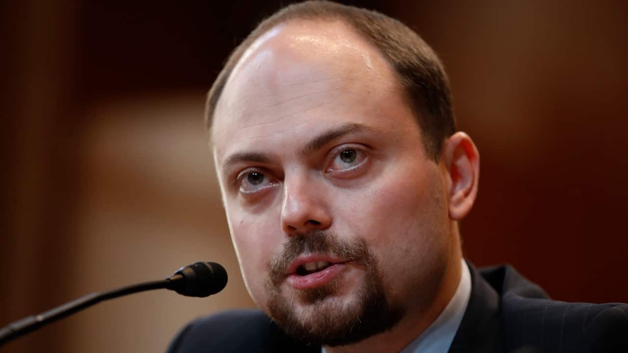 March 29, 2017, Russian opposition politician Vladimir Kara-Murza