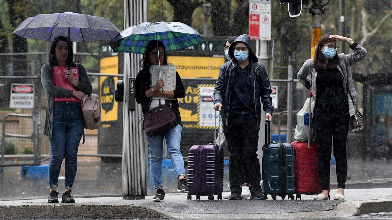 Sydney rain