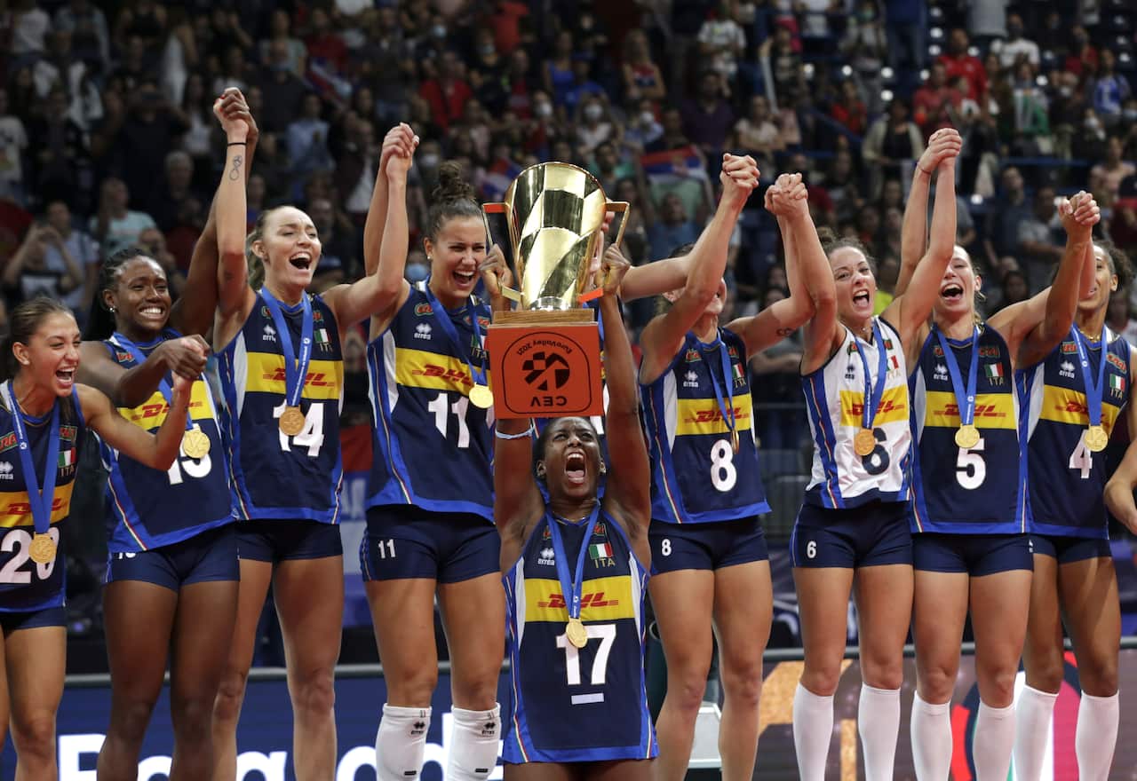 Battendo 3-1 la Serbia a Belgrado, le azzurre del volley sono tornate sul tetto d'Europa dopo 12 anni