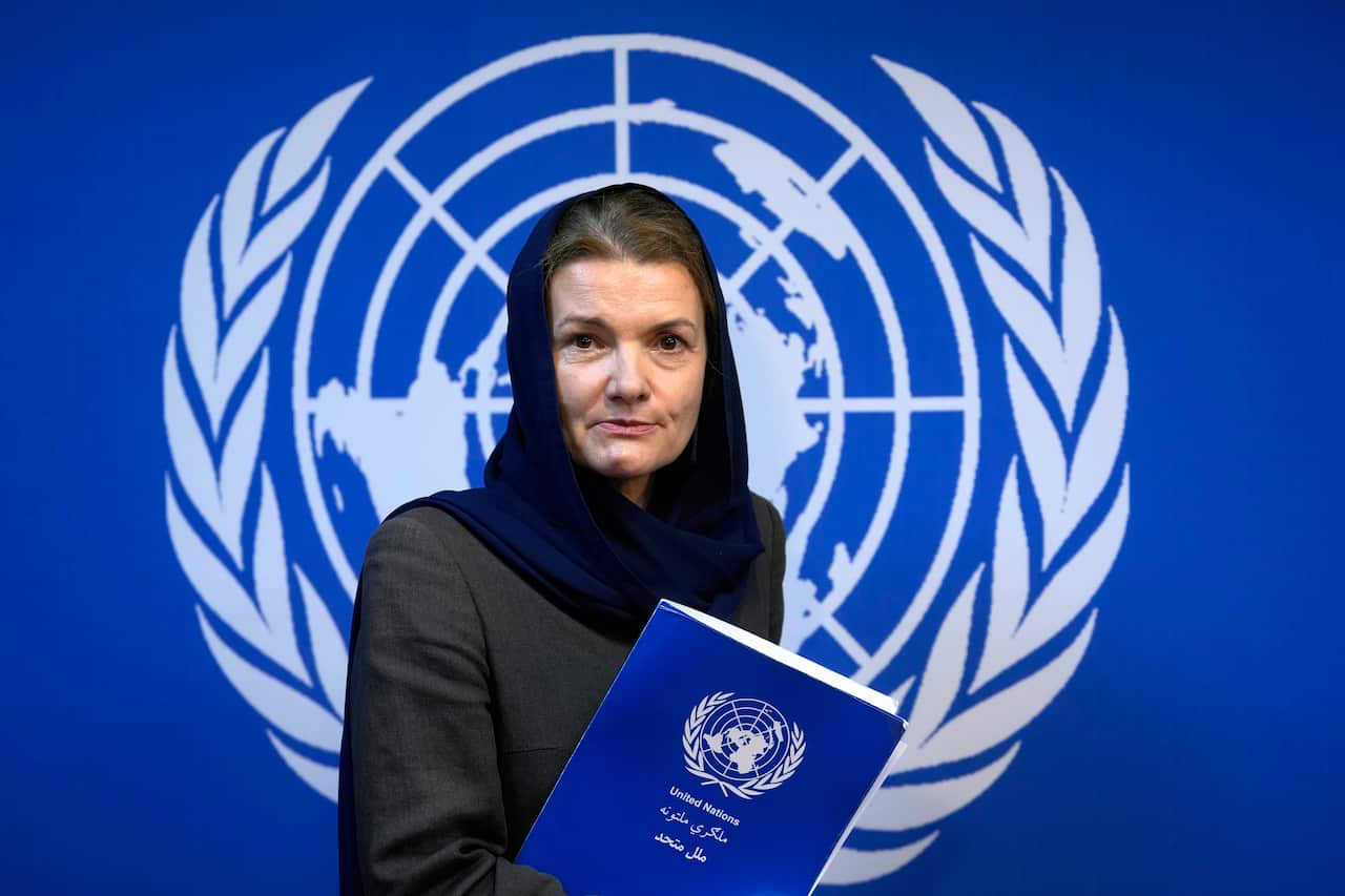 Human Rights Chief within the United Nations Assistance Mission to Afghanistan, Fiona Frazer