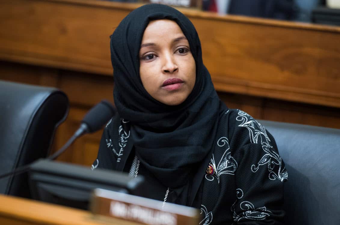 Ilhan Omar has been at the center of an escalating row following a speech she made about Islamophobia.