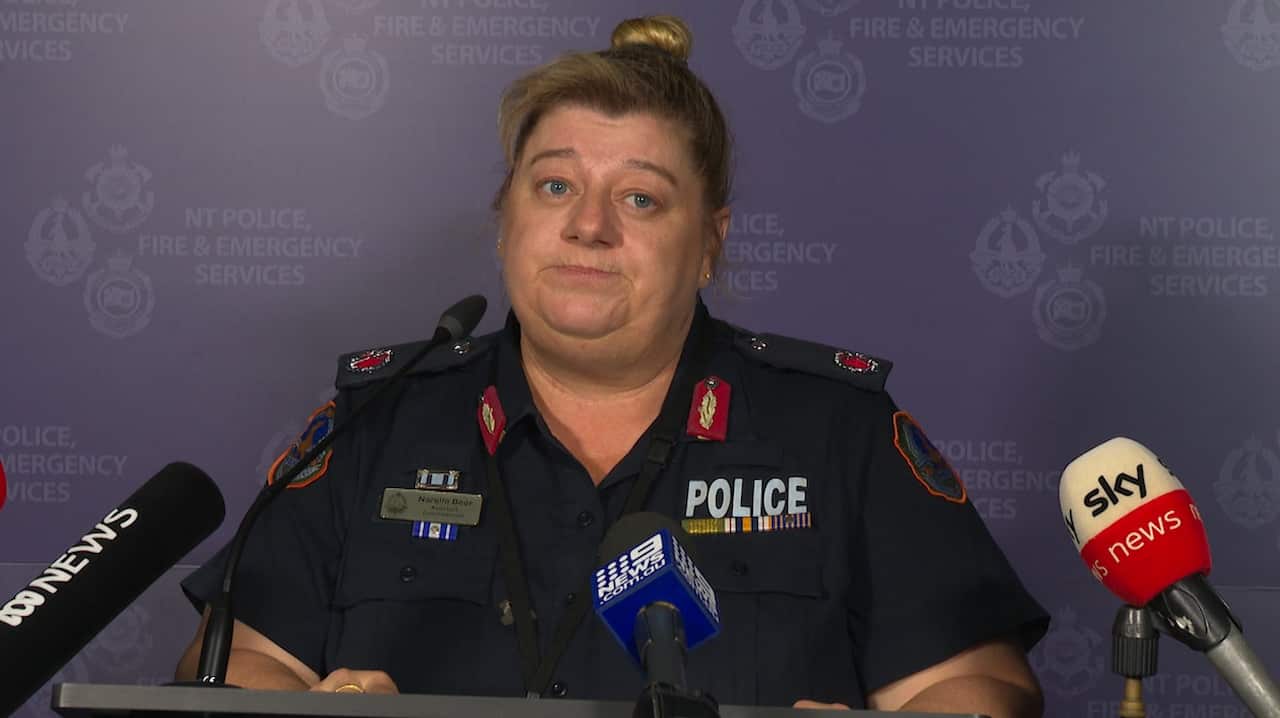 Assistant Commissioner Narelle Beer says the crash happened after one of the vehicles tried to evade police. 