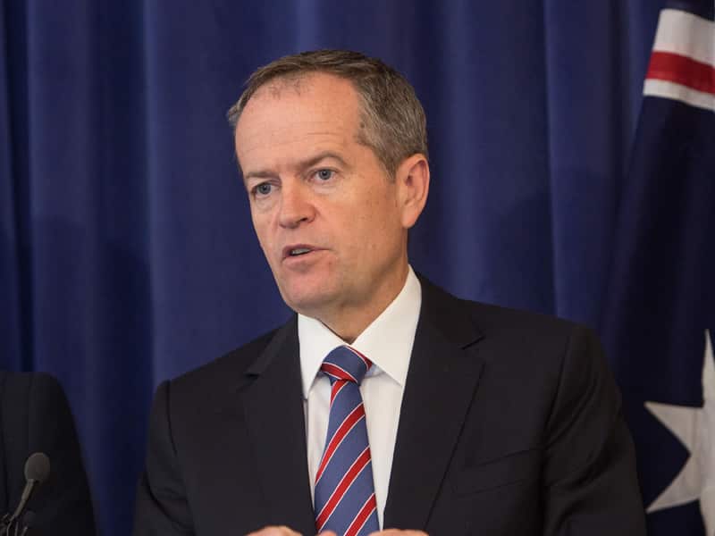 Opposition Leader Bill Shorten
