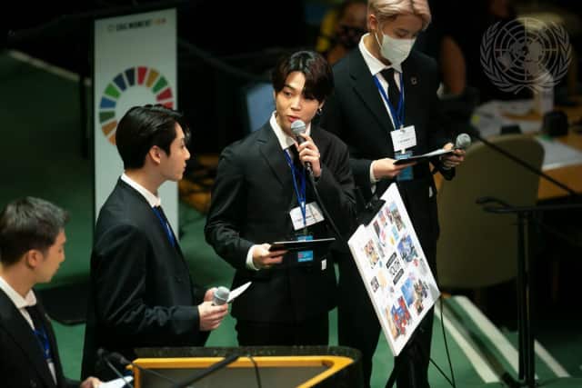 The powerful 7-minute speech of the world most loved 7-member boy band