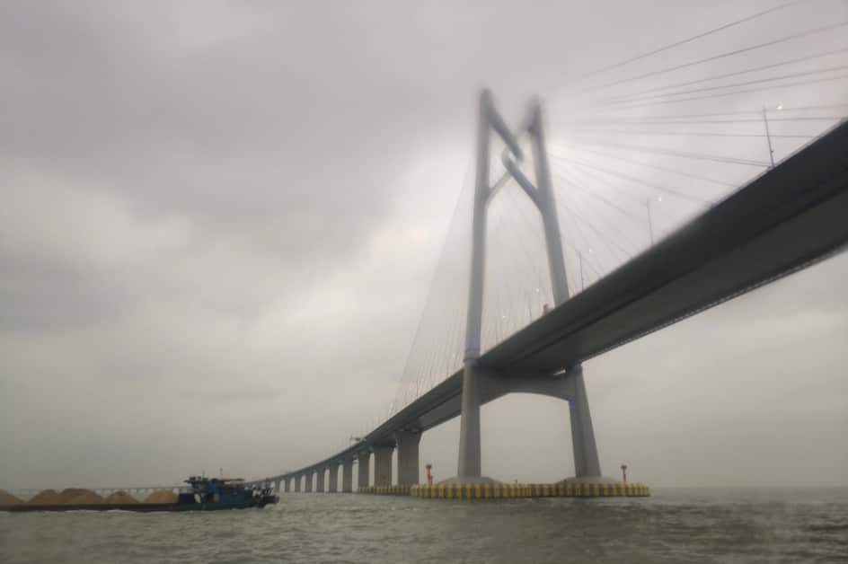 World's longest sea bridge, Hongkong-Zhuhai-Macau bridge