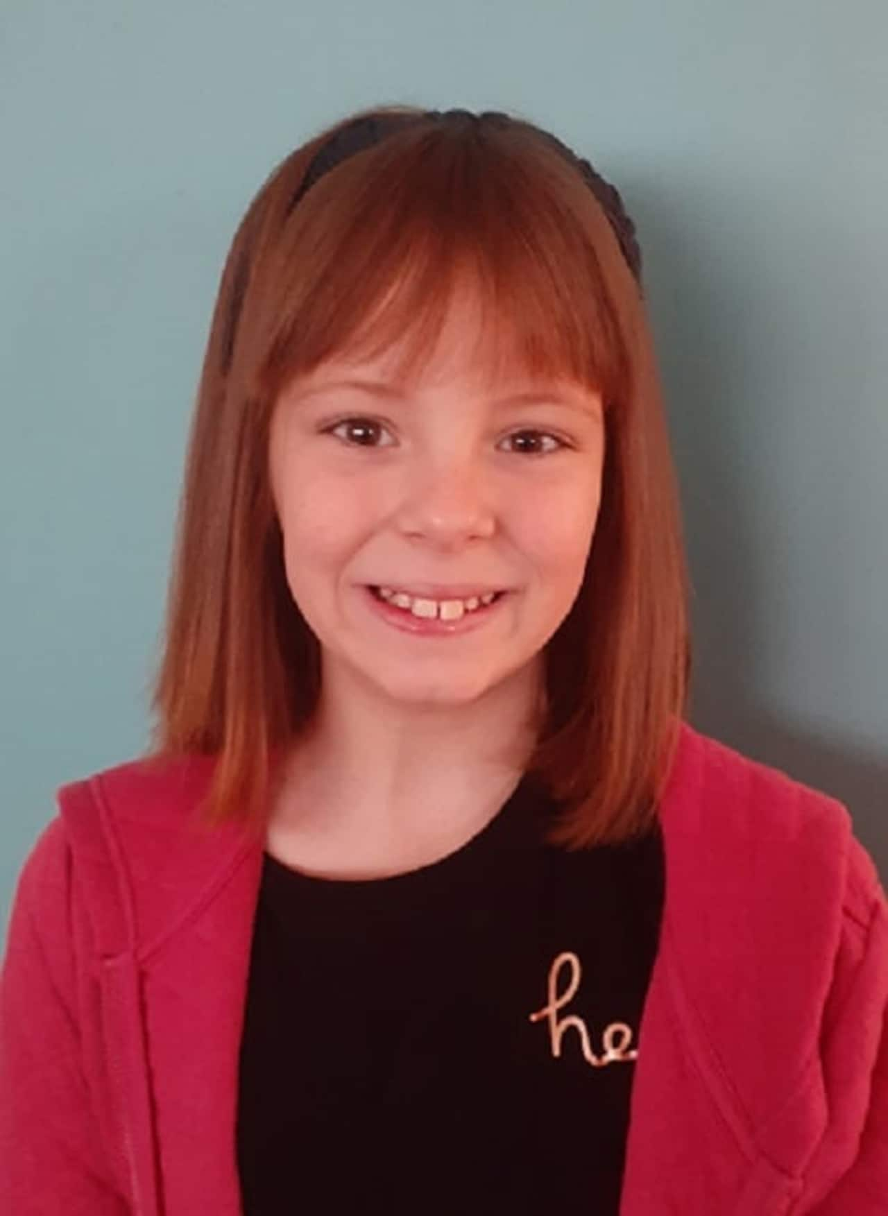 A supplied image of nine-year-old Charlise Mutten who has been missing from a property at Mt Wilson, 60km north-west of Richmond, since Thursday. 