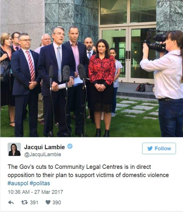 funding cuts to Community Legal Centres