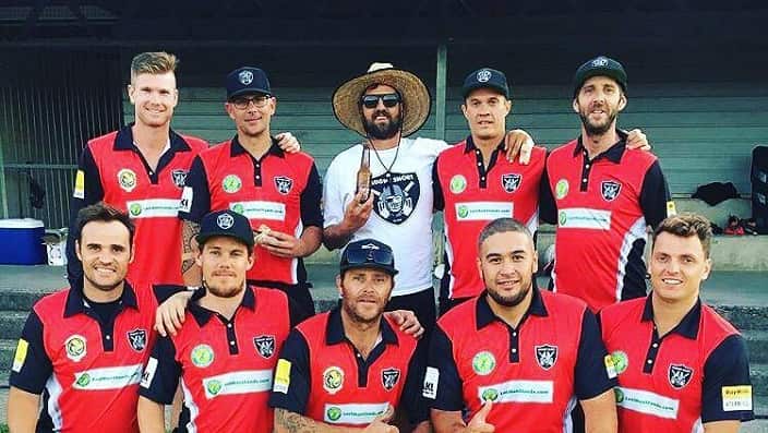 NewZealand bowler Jimmy Neesham  played Last Man Stands before joining the national team.