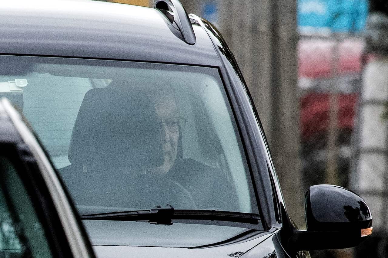 George Pell leaves HM Prison Barwon in Geelong, Tuesday, 7 April, 2020.