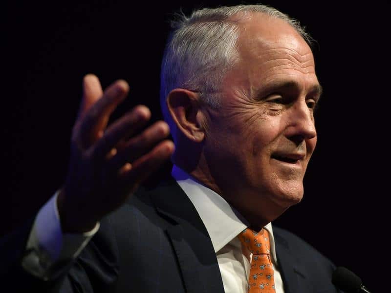 Prime Minister Malcolm Turnbull.