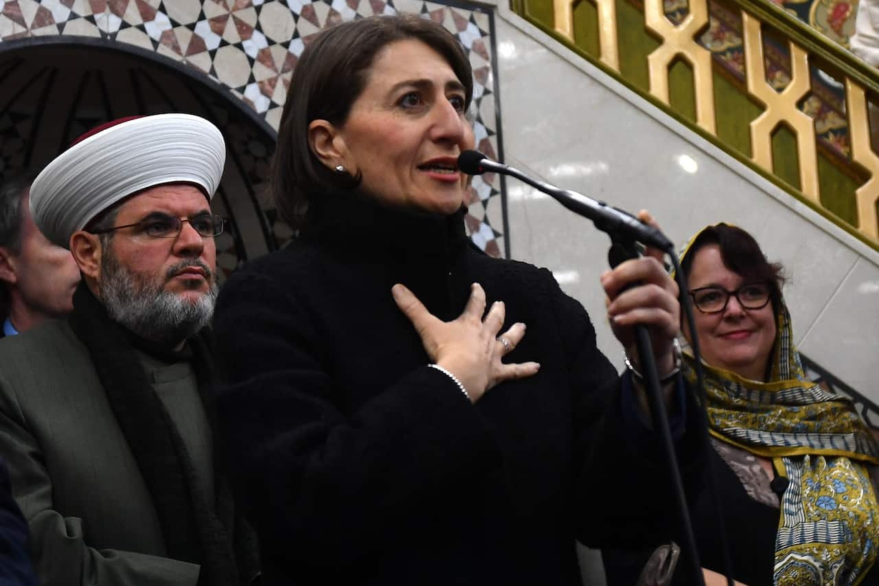 NSW Premier Gladys Berejiklian joined an Eid al-Fitr celebration last to year mark the end of Ramadan.