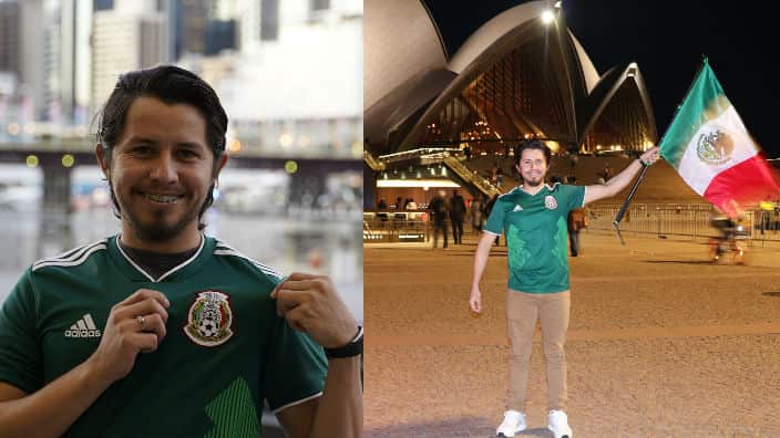 Javier Anguiano en Sydney