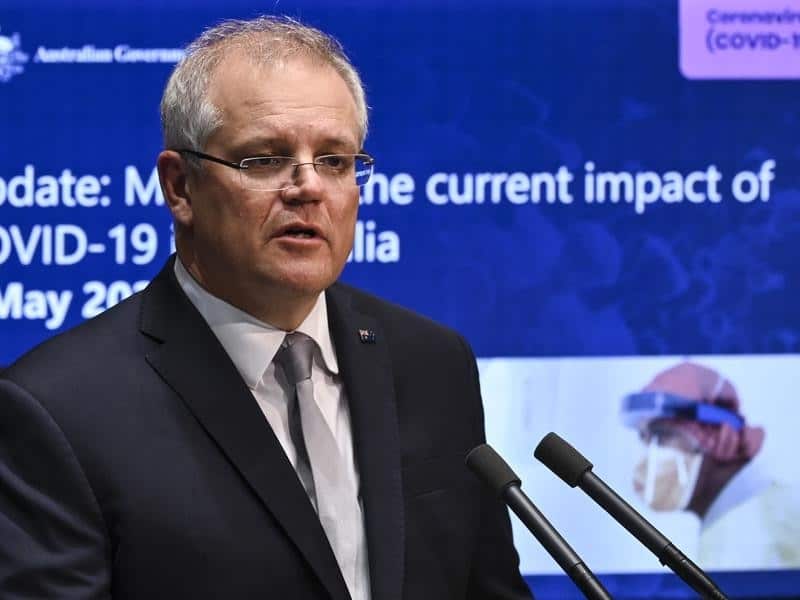 Prime Minister Scott Morrison more restrictions will ease if more people use the COVIDSafe app. 