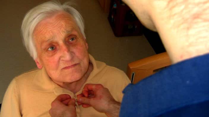 3 Elderly lady by public domain pixabay