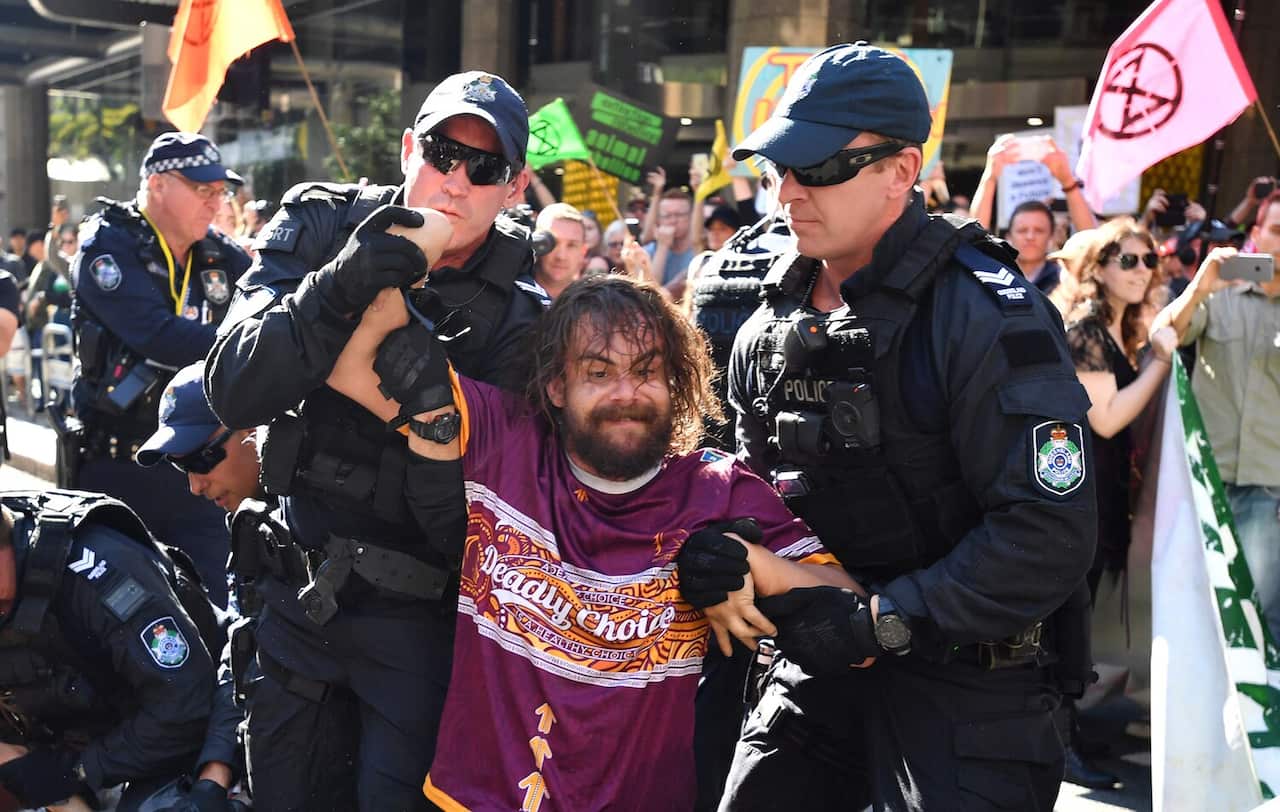 Extinction protest