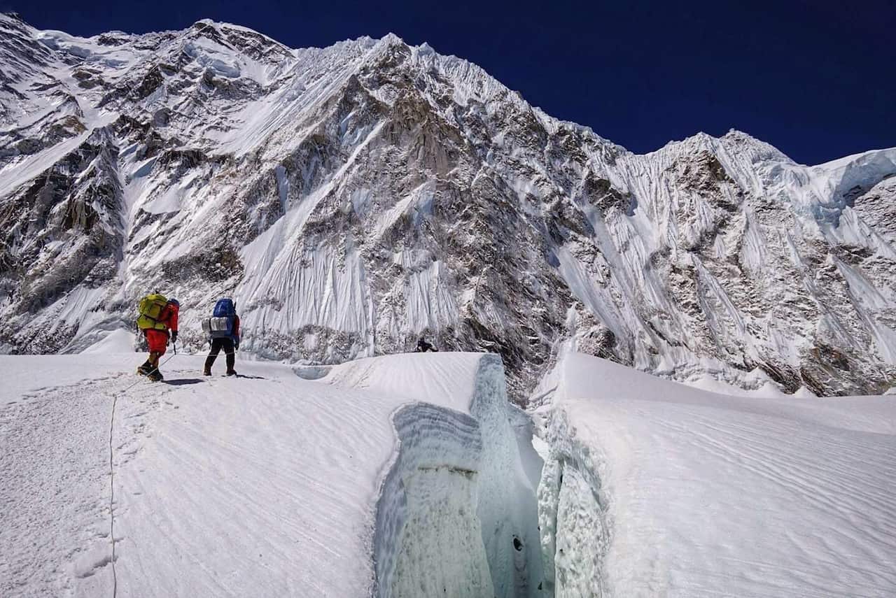 Climbing Everest
