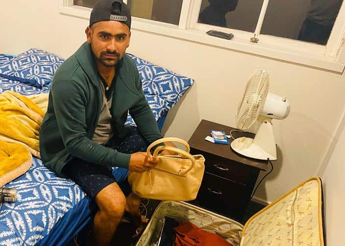 Indians travelling home