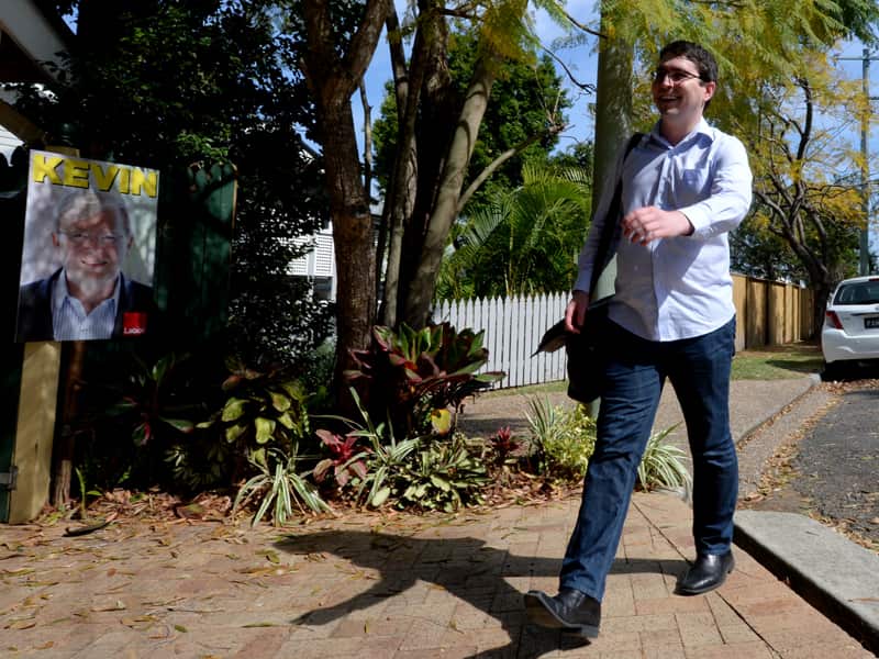 Kevin Rudd's staffer Patrick Gorman