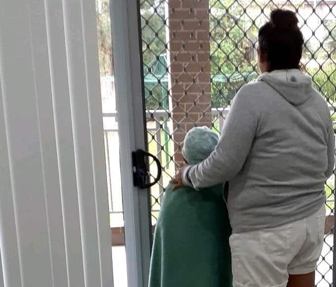 Mother & child find a new home
