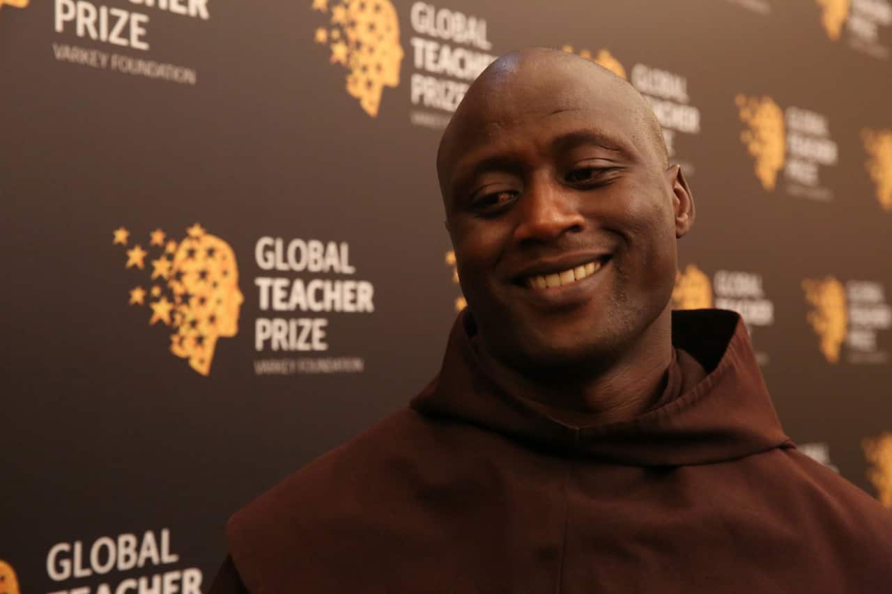 Kenyan teacher Peter Tabichi.