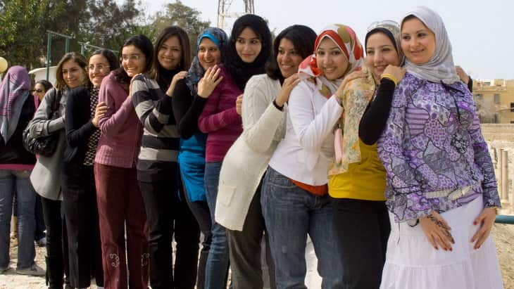 Donne musulmane in Egitto