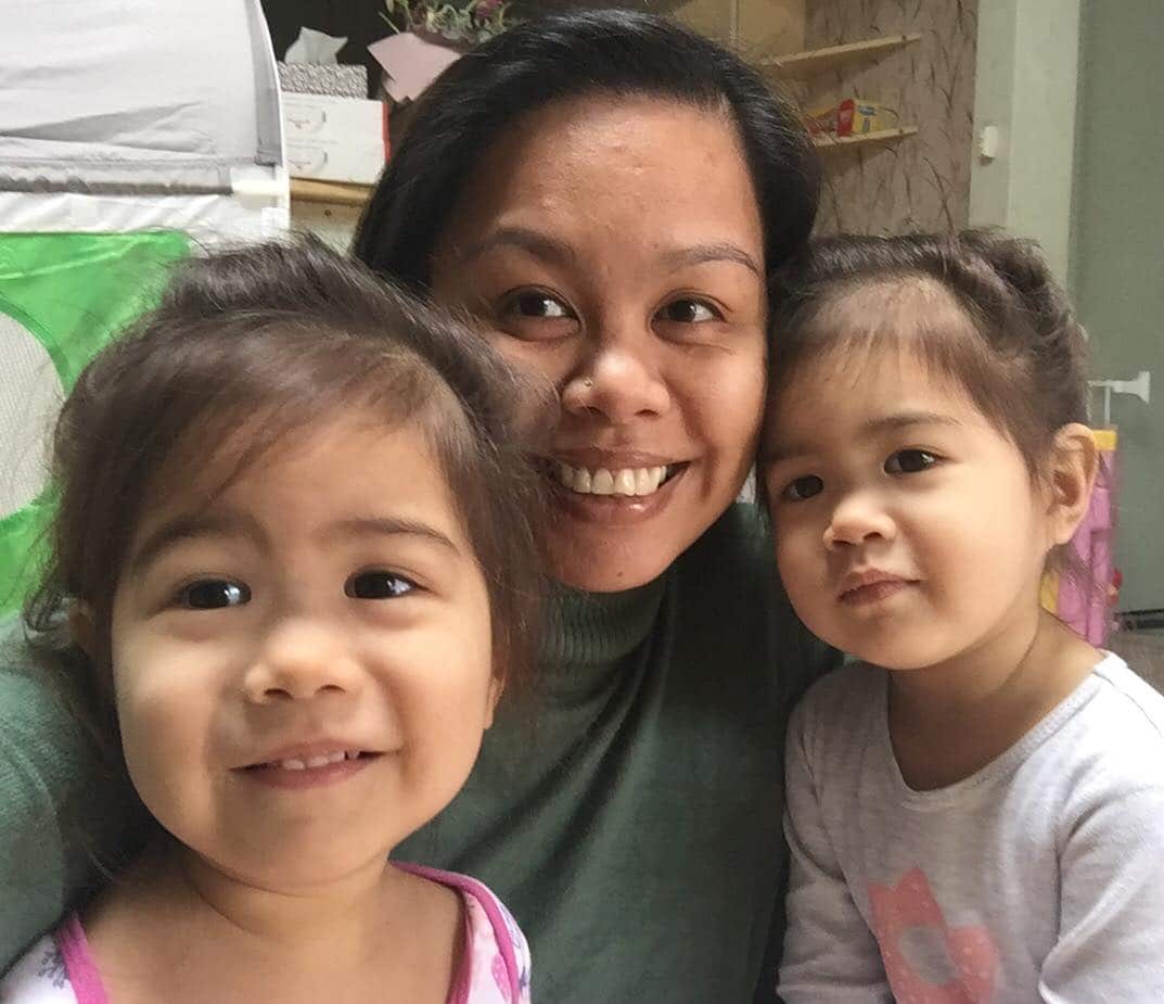 Joergette and twins