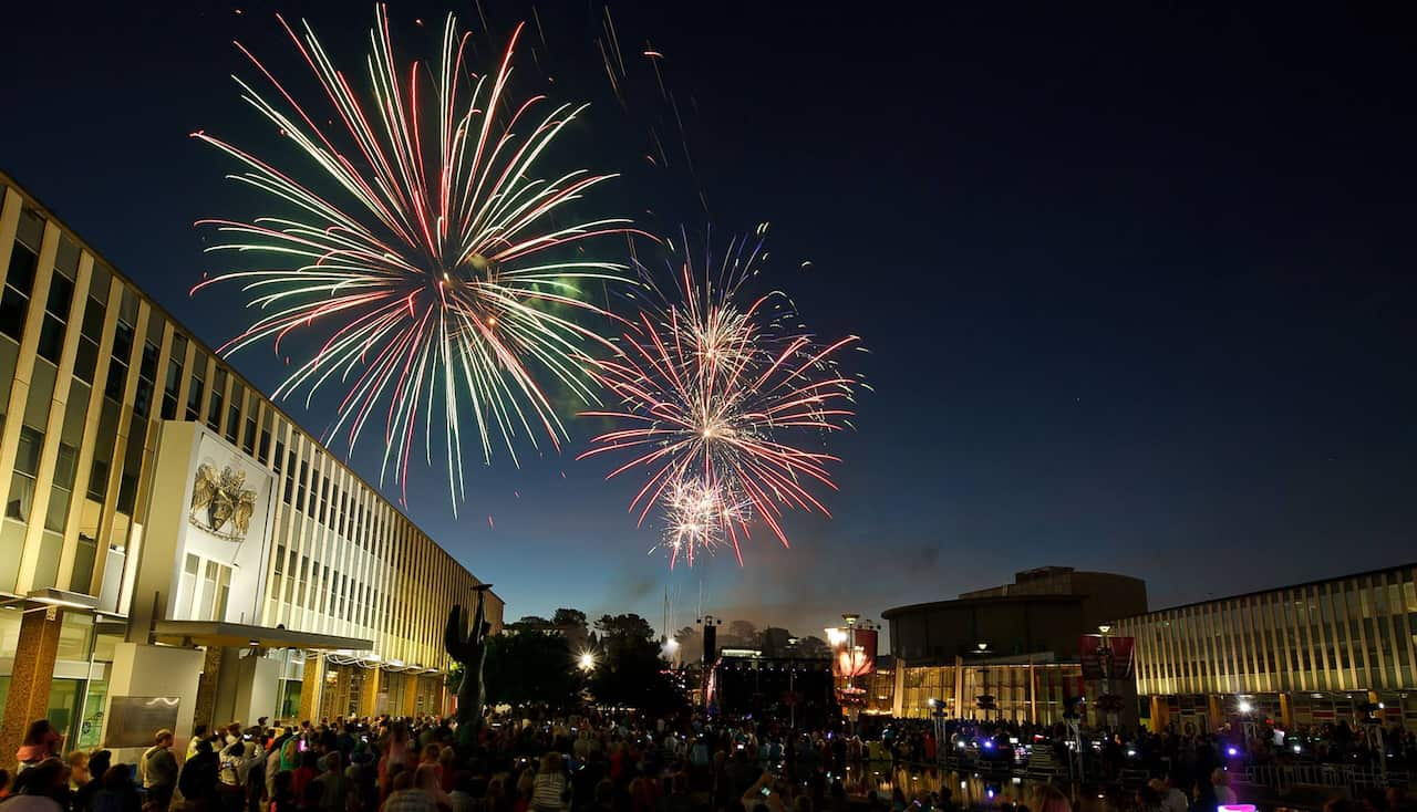 New Year's Eve in the City of Canberra