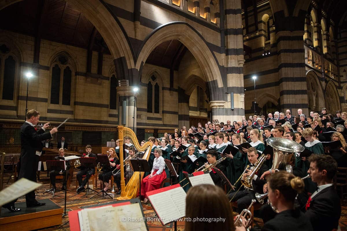 Royal Melbourne Philharmonic, Christmas in the Cathedral 2018. 