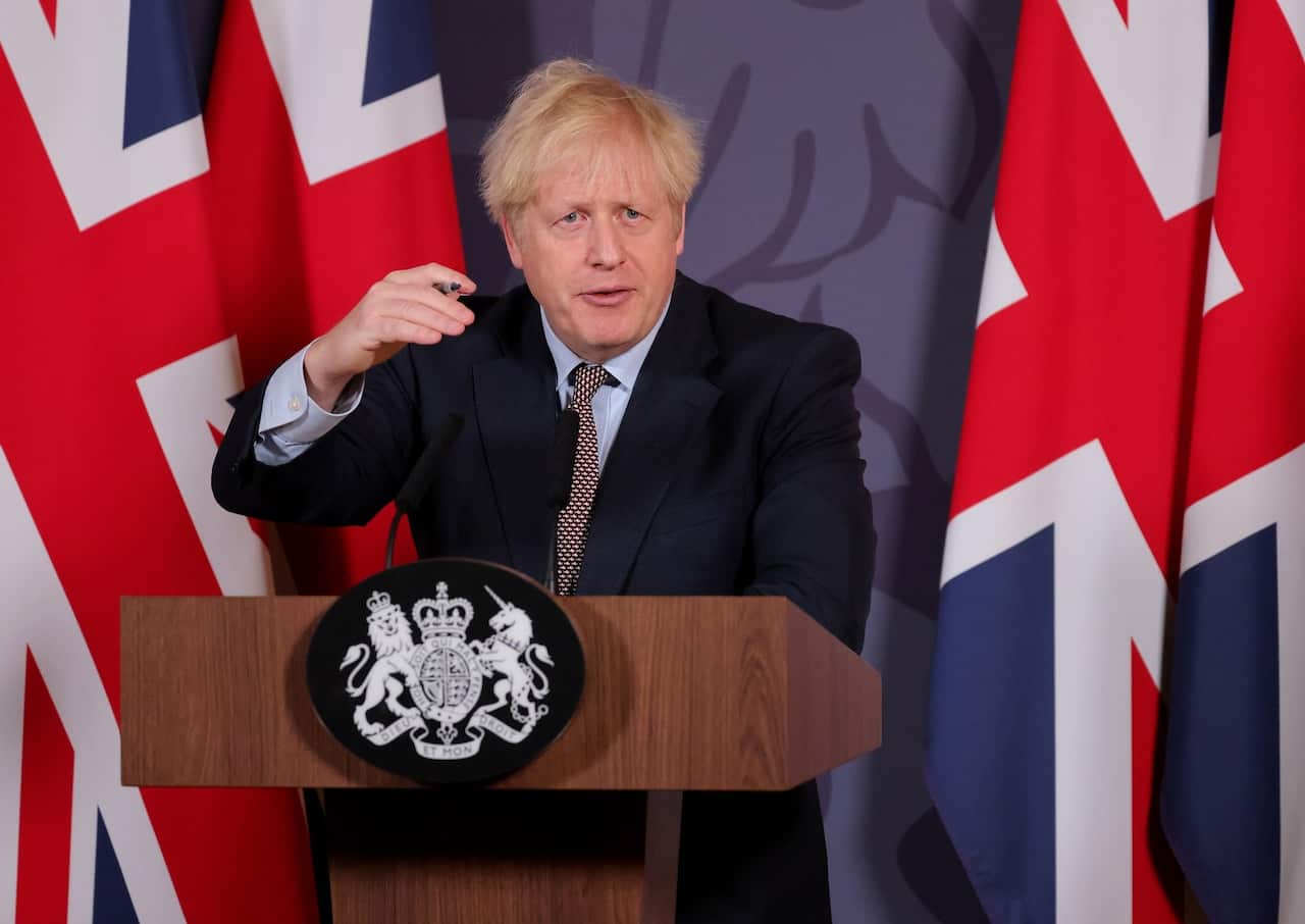 British Prime Minister Boris Johnson says the new deal shows the UK has taken back control of its destiny.