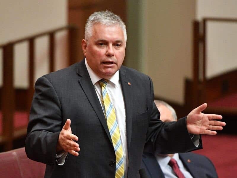 Centre Alliance Senator Rex Patrick (file image)