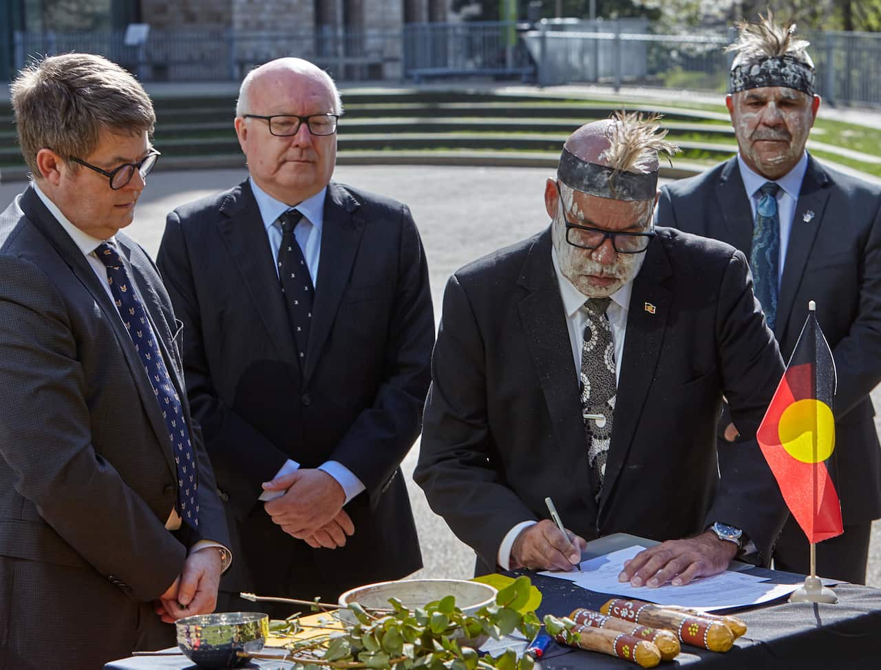 The Australian government welcomed the return of 37 South Australian ancestral remains from the Natural History Museum in London.