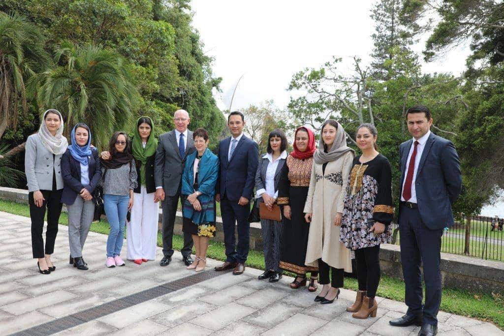 Afghan Women Delegates visiting Australia.