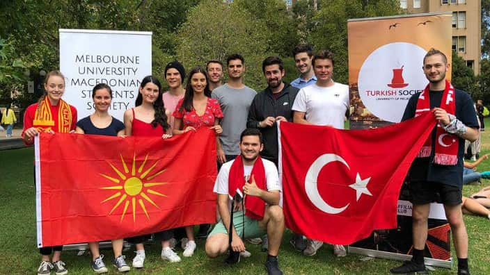 the Melbourne University Macedonian Student Society 
