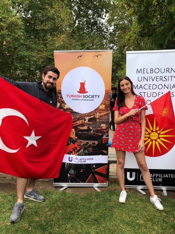 the Melbourne University Macedonian Student Society 