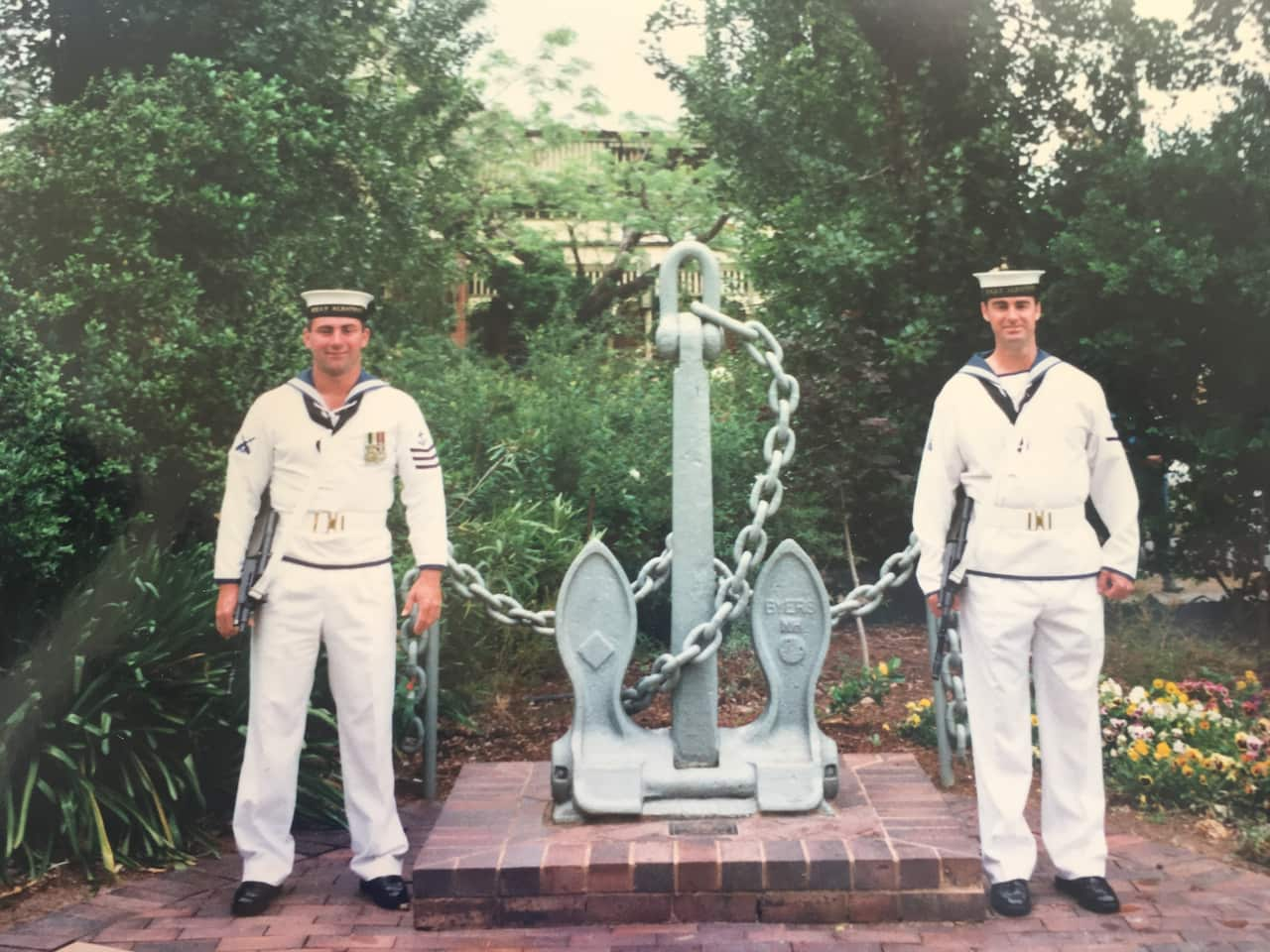 Scott Martin (R) served in the Navy for more than 20 years. 