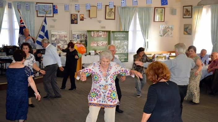 "Mother's Day" celebrations at Melbourne's Hellenic RSL.