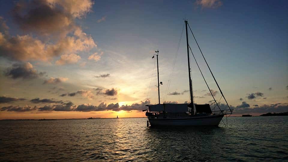 Klochkov Family travels on yacht around the world