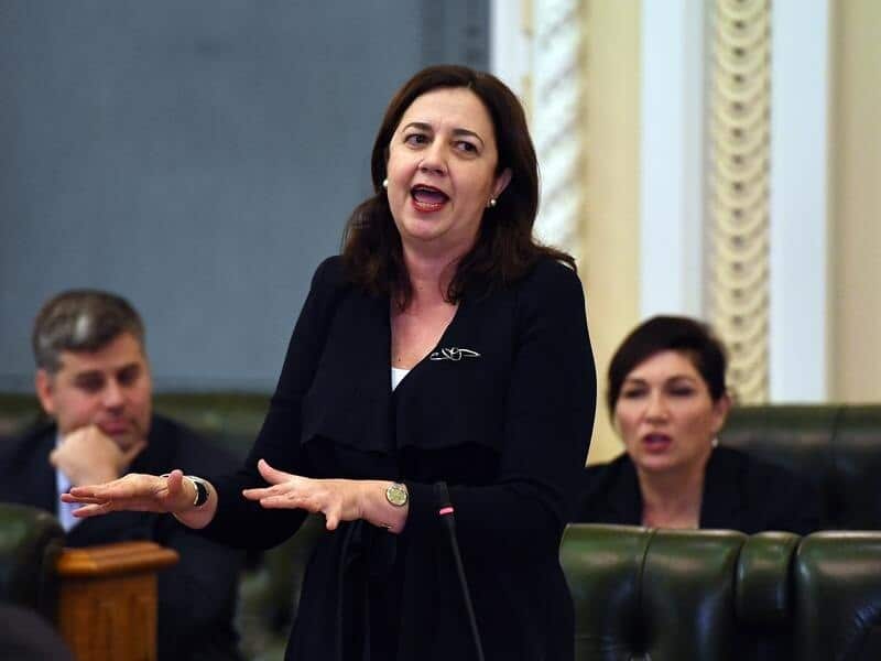 The name of the ASIO agent was published online in a release of Premier Annastacia Palaszczuk's diaries.