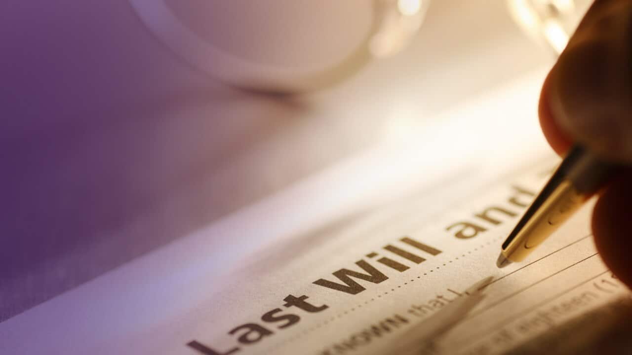 Last will document