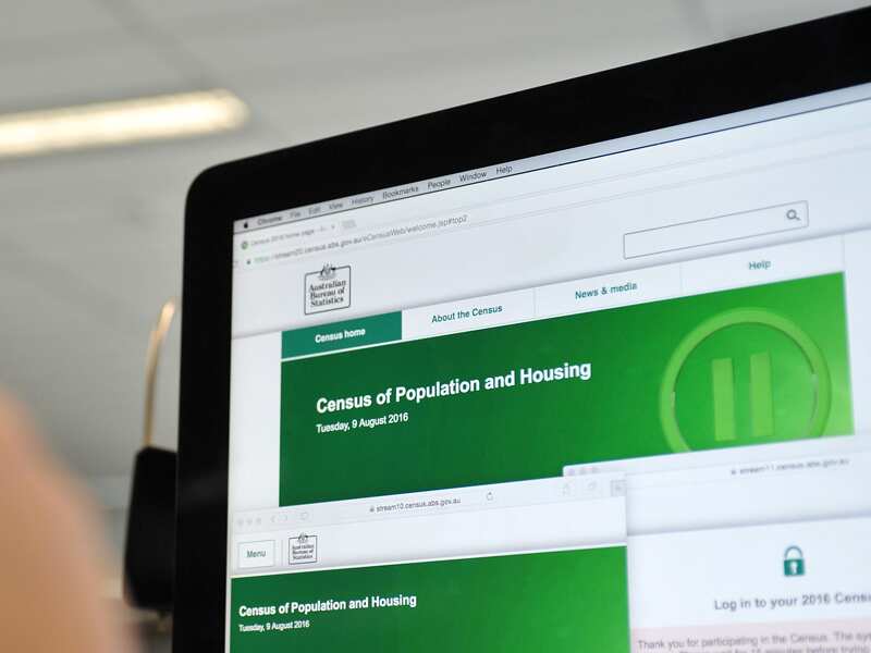 The Census website