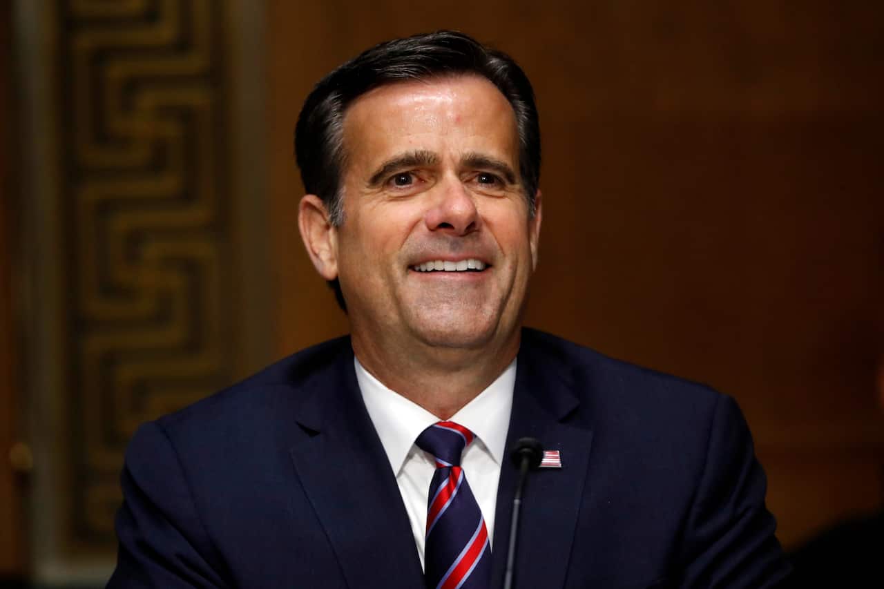 Director of National Intelligence John Ratcliffe says Iran and Russia have obtained US voter data.