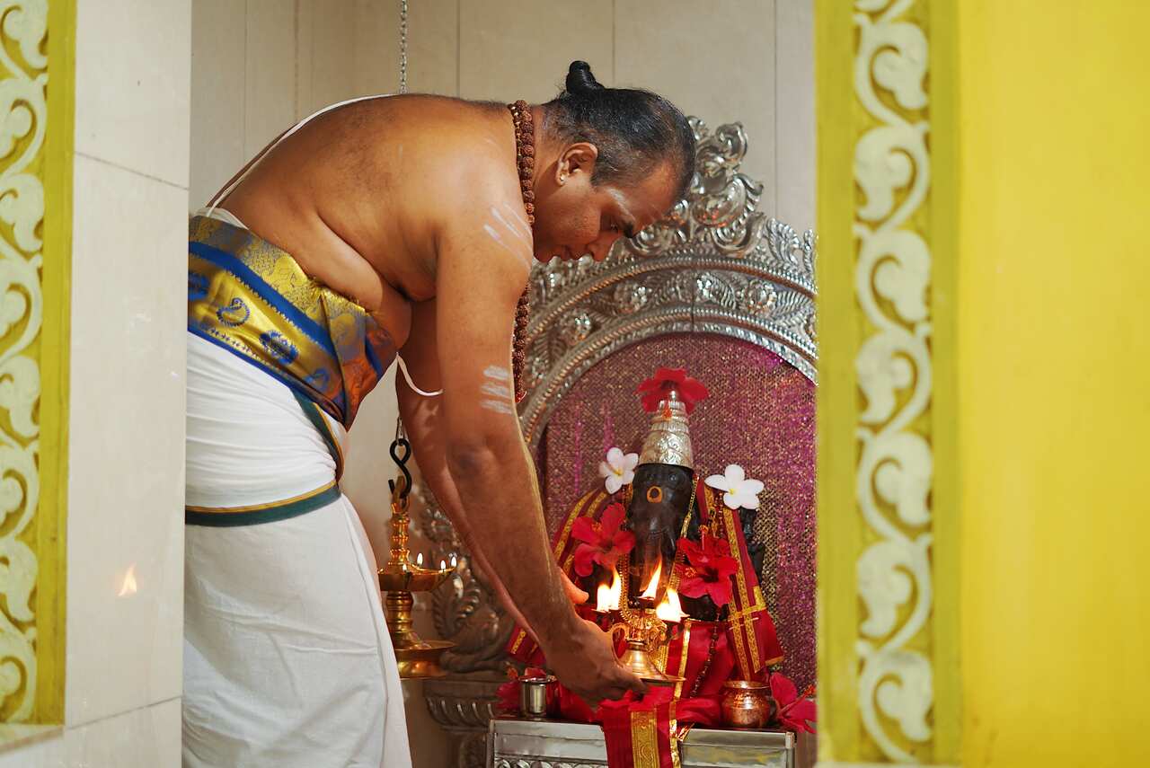 A Hindu temple in Darwin           