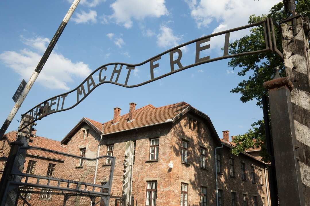 The push for a Jewish state intensified after the Holocaust. Auschwitz, pictured, where about 70.000 people were killed.
