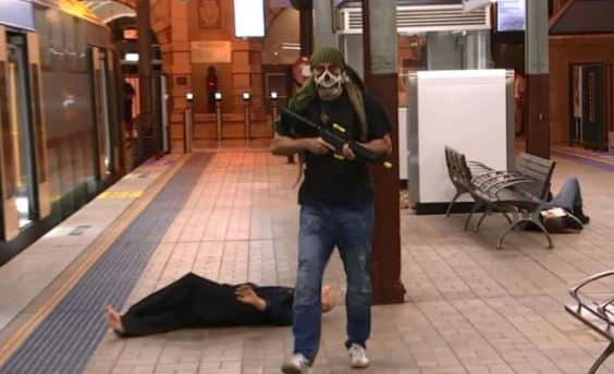 Police been ordered to apologise for dressing in headscarves during the drill.