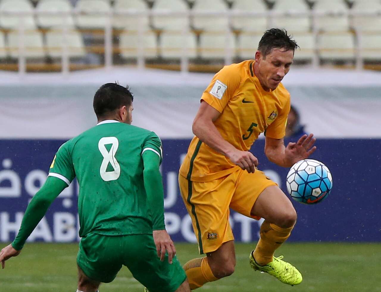 Australia Mark Milligan Socceroos 2018 FIFA World Cup Iraq