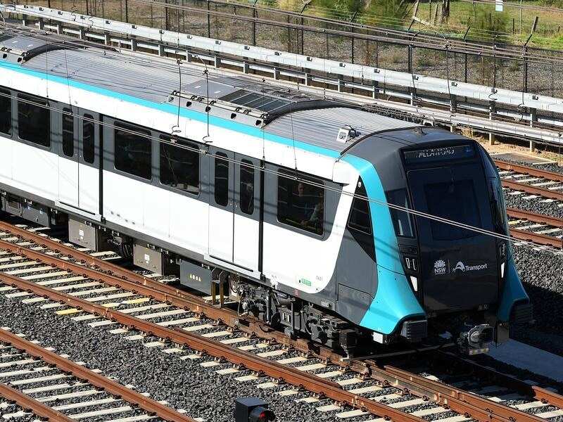 A North West Metro train
