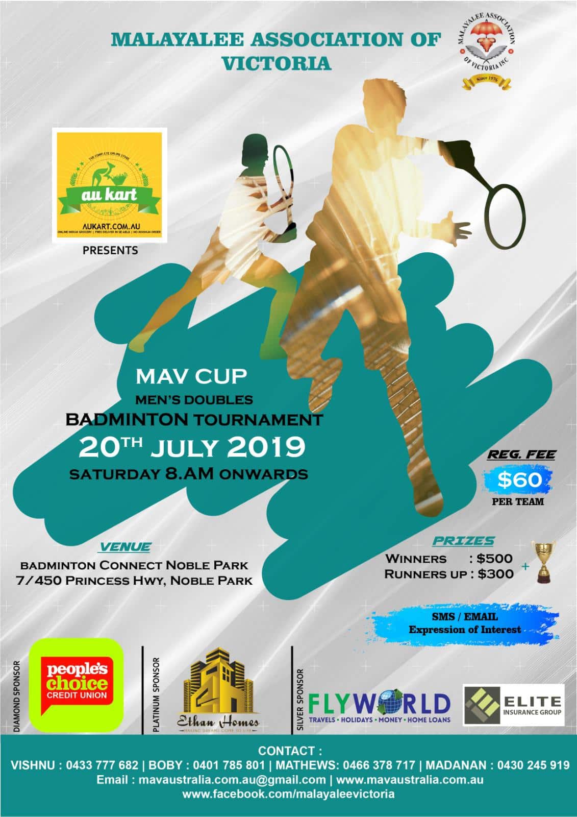 MAV Badminton tournament