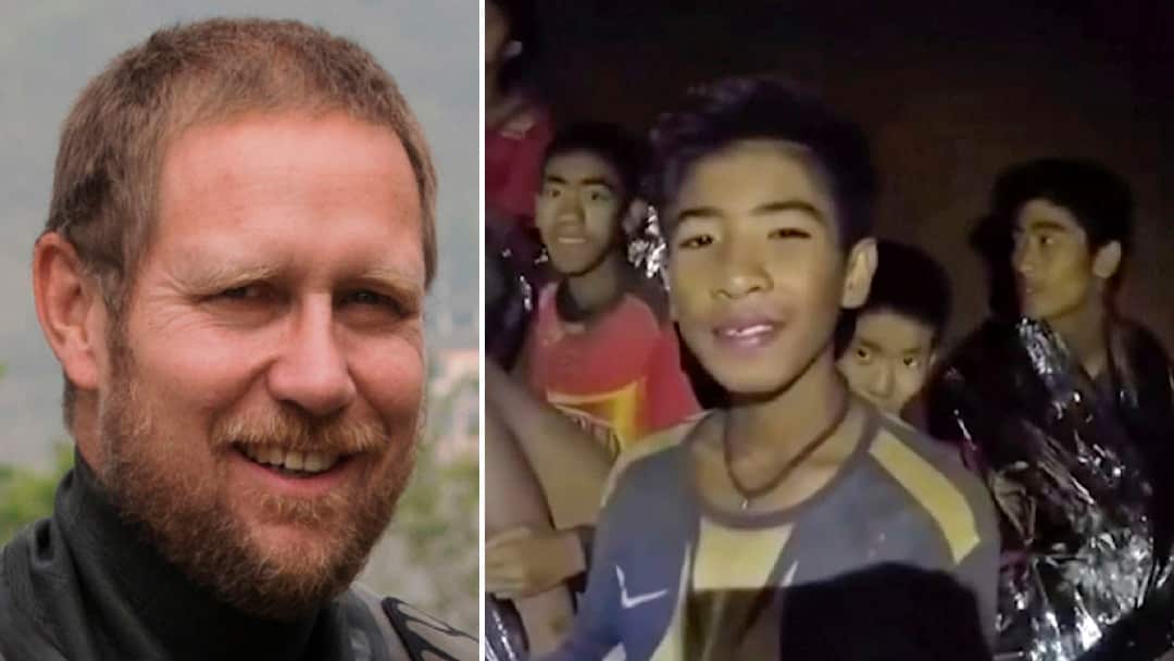 Australian doctor and diver Richard Harris is part of the rescue team in Thailand. 