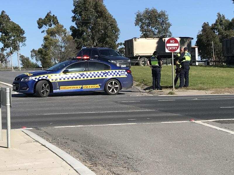 Crash investigators conduct high-speed skid tests